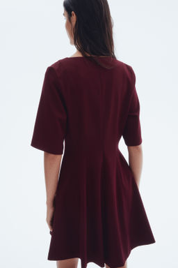 Vestido entallado de sarga - H&m фото 10