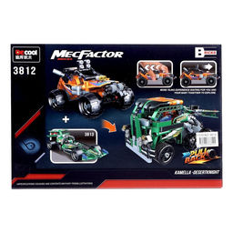 Конструктор с инерционным механизмом Багги, 201 деталь - Decool фото 6