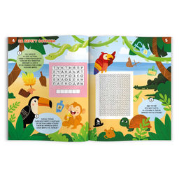 Книжка-картинка для детей. Серия "Книга-квест" арт. 57319 ОСТРОВ СОКРОВИЩ