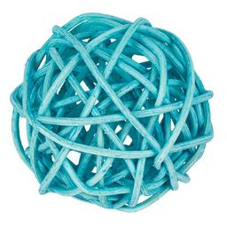 Blumentag BRF-7 Шар декоративный из ротанга d. 7 см 6 шт. №05 бирюзовый
