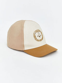 Aslan Bask?l? Erkek Bebek Kep ?apka