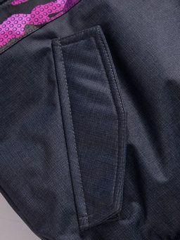 Горнолыжный костюм Valianly для девочки темно-фиолетового цвета 9016TF  фото 11