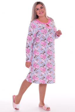 Сорочка женская 2-049б (розовый)