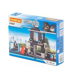 Конструктор Классик Город. Полиция-1.5 (99 элементов) (в коробке)