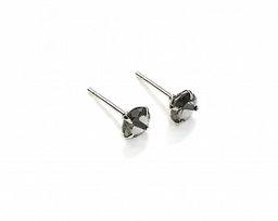Серьги-гвоздики PR1469 -7 серый