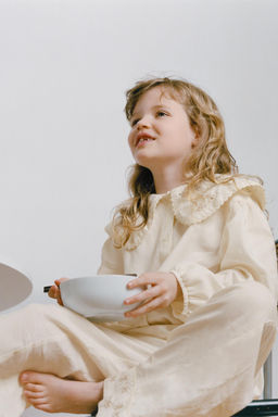 6-14 YEARS/ EMBROIDERED FLOWER PYJAMAS - Zara фото 9