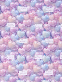 Цена за 10 шт. Бумага упаковочная «Шары», 70 × 100 см