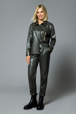 Рубашка DILIA 508 зеленый