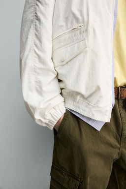 CAZADORA T?CNICA RELAXED FIT / Crudo - Zara фото 6