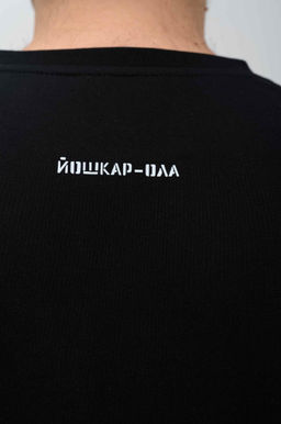 Футболка оверсайз унисекс "Юбилейная " черный