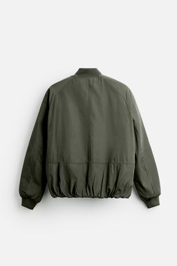QUILTED BOMBER JACKET - Zara фото 8
