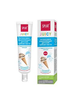 АКЦИЯ! JUICY МОРОЖЕНОЕ /Ice-Cream детская зубная паста - Splat фото 2