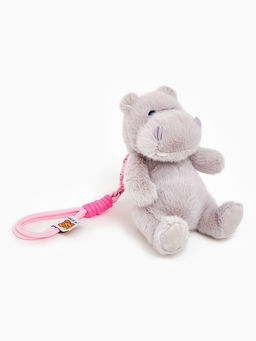 Мягкая игрушка «Бегемот», на подвесе, 16 см