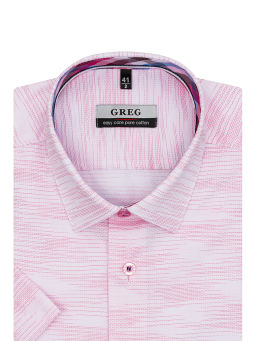 Сорочка мужская короткий рукав GREG 613/201/6295/C/1p  фото 6