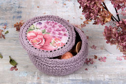 Заготовка для декорирования Mr. Carving БА-05 Панно с перфорацией Круг фанера d 24 см х 0.4 см  фото 3