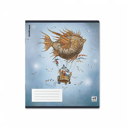 Цена за 5 шт. Тетрадь общая ученическая с пластиковой обложкой на скобе ErichKrause Волшебное путешествие, А5+, 48 листов, клетка_MIX-PACK фото 3