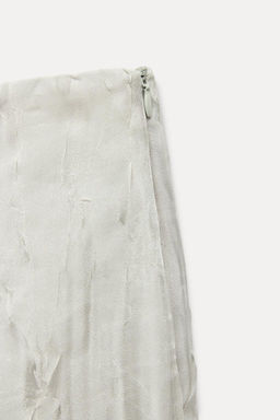 WRINKLED-EFFECT ORGANZA TROUSERS - Zara фото 6
