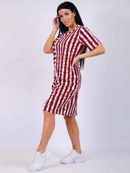 Туника "Манижа" бордо, трикотаж