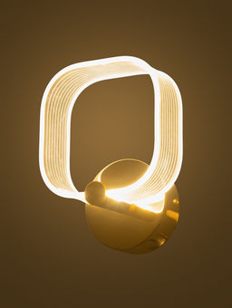 Бра LED 3153/1W, 2×10 Вт, 3000-6000K, золотистое