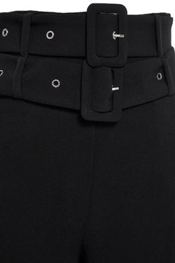 TRENDYOLMILLA Tas Cift Kemer Detayl? Dokuma Pantolon TPRSS25PL00000 фото 9