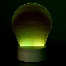 Набор для творчества «Новогодний ночник», 5 трафаретов, с маркером