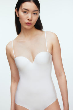 Body de microfibra con copa acolchada - H&m фото 2