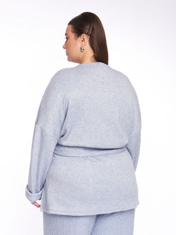 Кардиган вязаный KA07008MEL13