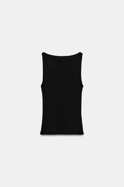 CAMISETA MINIMAL MANGA SISA / Negro - Zara фото 5