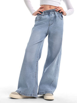 Джинсы-палаццо для девочек - СИНЯЯ МОДА фото 8