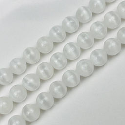 Бусины для украшений из Селенита (36 бусин)