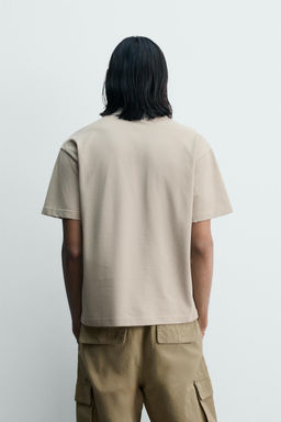 POLO RELAXED FIT LAVADO / Crudo - Zara фото 3