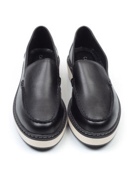 03-5060-2 BLACK Лоферы женские (натуральная кожа)