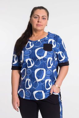 Костюм М321147г синий - Елена фото 5