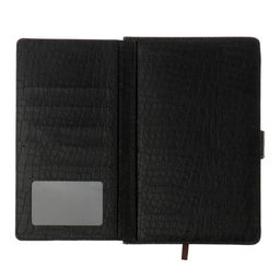 Ежедневник недатированный А5, 140 листов в клетку, с хлястиком, обложка кожзам, МИКС - Simaland фото 3