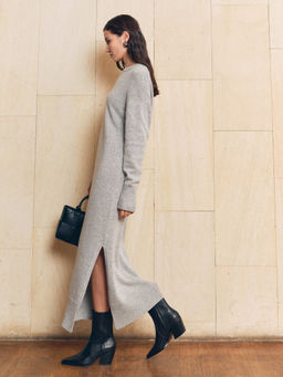 Платье вязаное 511.050108/Серый - Seven senses фото 4