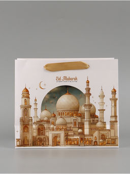 Цена за 2 шт. Пакет подарочный, упаковка «Рамадан», ML, 23 × 27 × 11.5 см