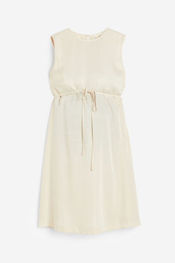 MAMA Vestido con cinturon de anudar