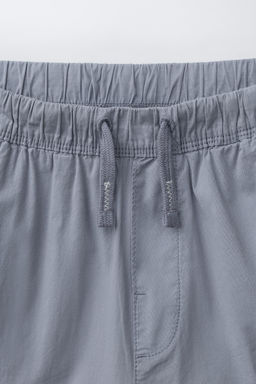 PANTAL?N STRAIGHT POPEL?N / Azul lavado - Zara фото 3