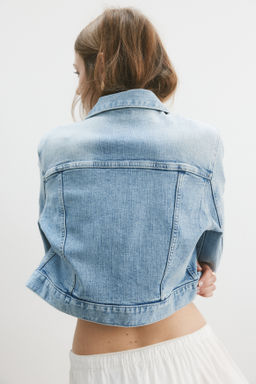 Cazadora denim corta - H&m фото 7