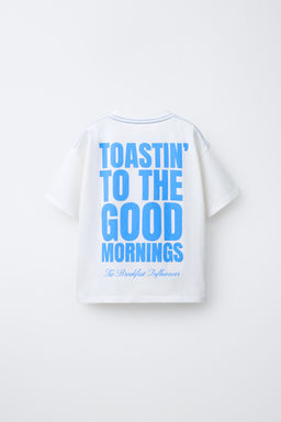 TOAST PRINT T-SHIRT - Zara фото 6
