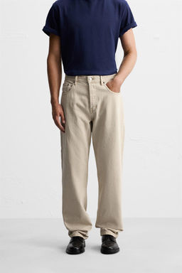 STRAIGHT-LEG JEANS WITH POCKET - Zara фото 2