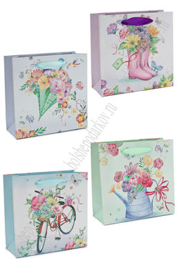 Пакет 14,5*15*6 см (12 шт) SF-7566, микс №4