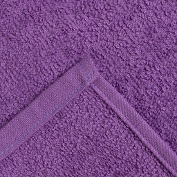 Салфетки махровые декоративные «Этель. Сердечко», 4 шт., 30×30 см, хлопок 100%, сиреневые