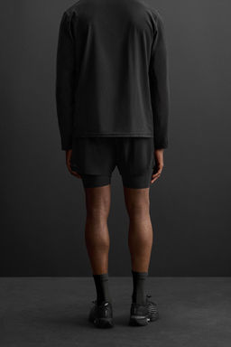 2-IN-1 PERFORATED SHORTS - Zara фото 3