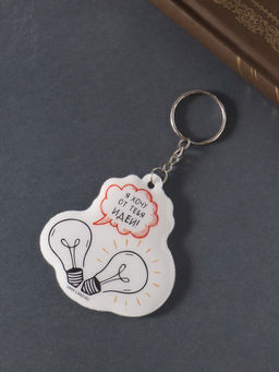 Цена за 4 шт. Брелок для ключей на кольце «Я хочу от тебя идей», мягкий ПВХ, 6×6.4 см