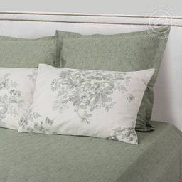 Постельное белье Кэрри (сатин Престиж) 1,5 сп./Пододеяльник (молния): 1 шт. - 215*145; Простыня: 1 шт. - 220*200; Наволочка (клапан, ушки): 2 шт. - 70*70 Престиж - Артпостель фото 3