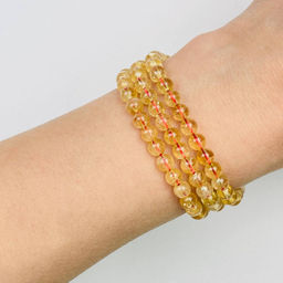 Бусины для украшений из Цитрина (72 бусины)