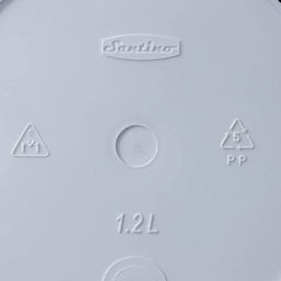 Кашпо для цветов со вставкой Santino «Арте», 1.2 л, пластик, бело-чёрное