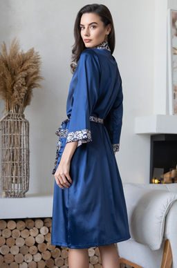 VISANTIA 9339 Классический длинный халат – кимоно Mia-Mella - Mia-amore фото 3