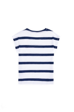 Темно-синяя футболка для девочки Неожиданная скидка в корзине - U.s. polo assn фото 2